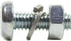 Fix-Nippel-Nr. Schildschraube M4x16 Zink PK.A 100 PCs