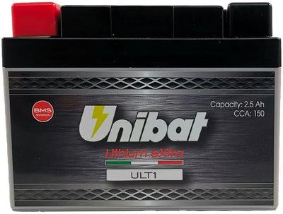Unibat Lifepo4 Batterie ult1. Batterie ult1 4pin Lithium extra