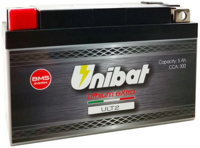 Unibat Lifepo4 Batterie Ult2. Batterie ult2 4pin Lithium extra