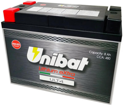 Unibat Lifepo4 Batterie Ult4. Batterie ult4 4pin Lithium extra