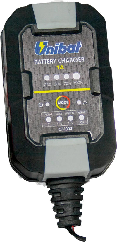 Unibat Batterieladegerät CH-1000 Ladegerät CH-1000, 1a 6 12V +Lithium