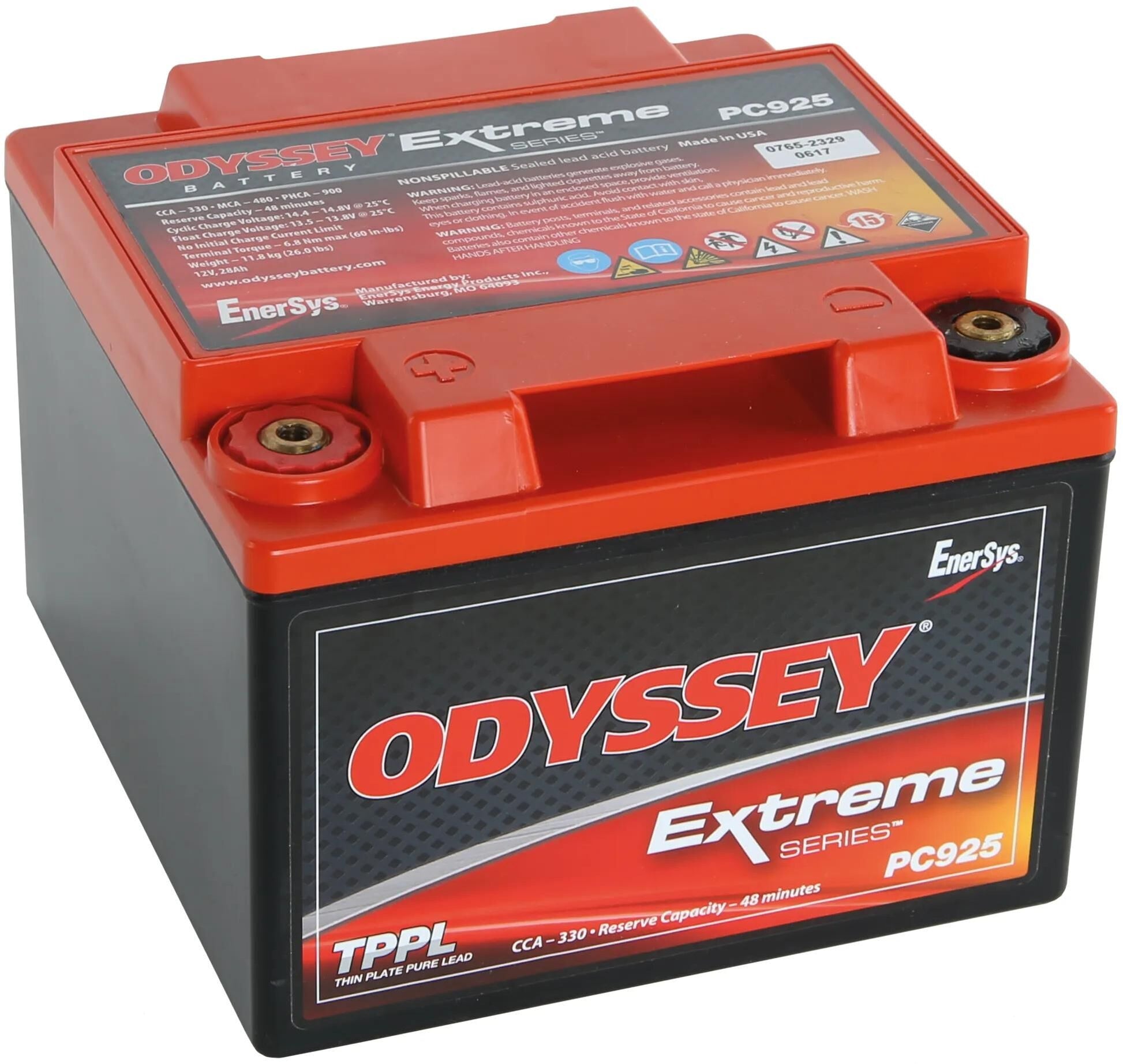 Odyssey Battery PC925L reines Blei
