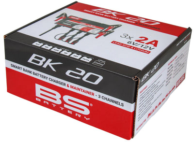 BS Batterie Mehrere Ladegeräte. BK20 BS-Lader 3x2.0a