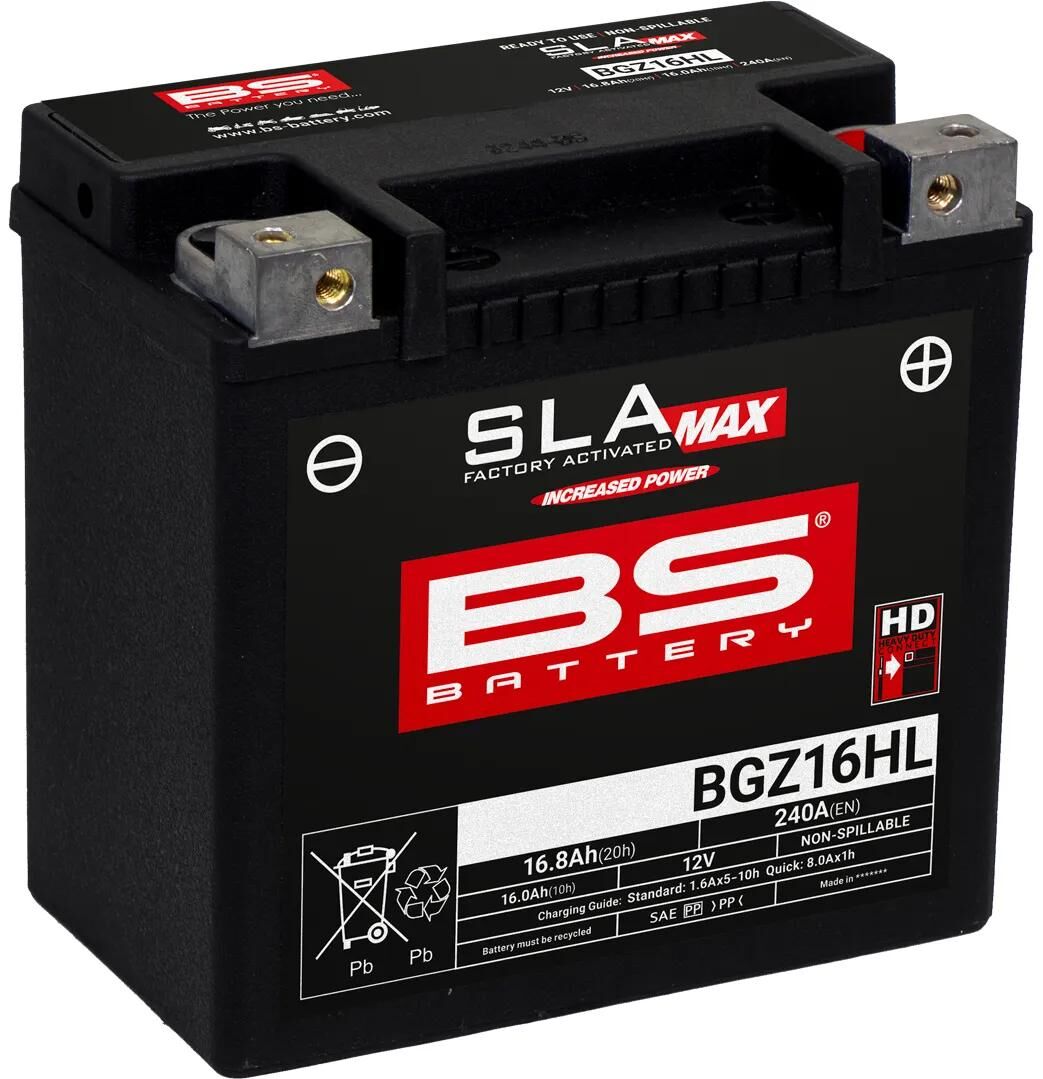 BS Batterie Batterie BGZ16HL BS SLA-Max HD HD