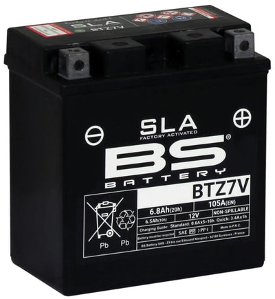 BS -Batterie Batterie BTZ7V BS SLA