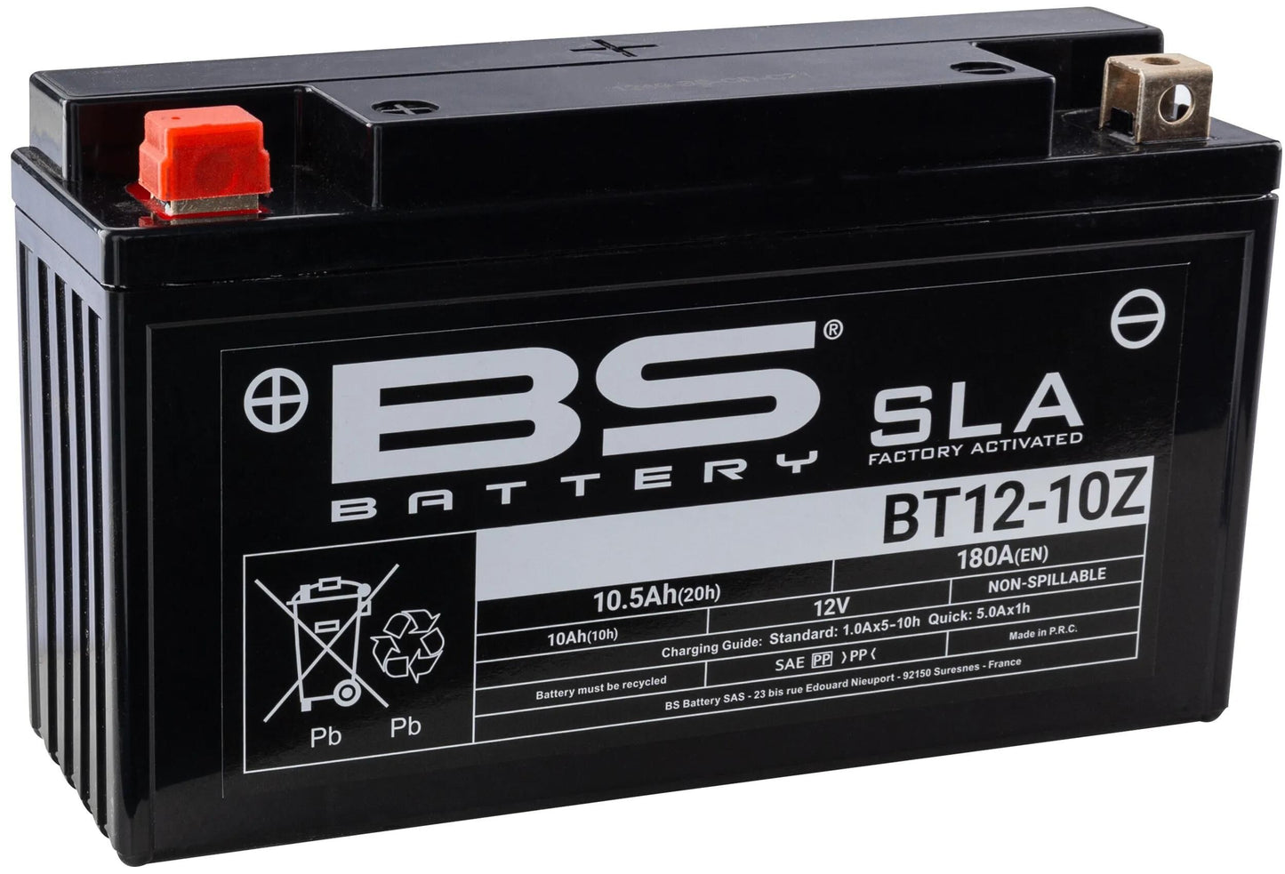 BS Batterie Batterie BT12-10Z BS SLA