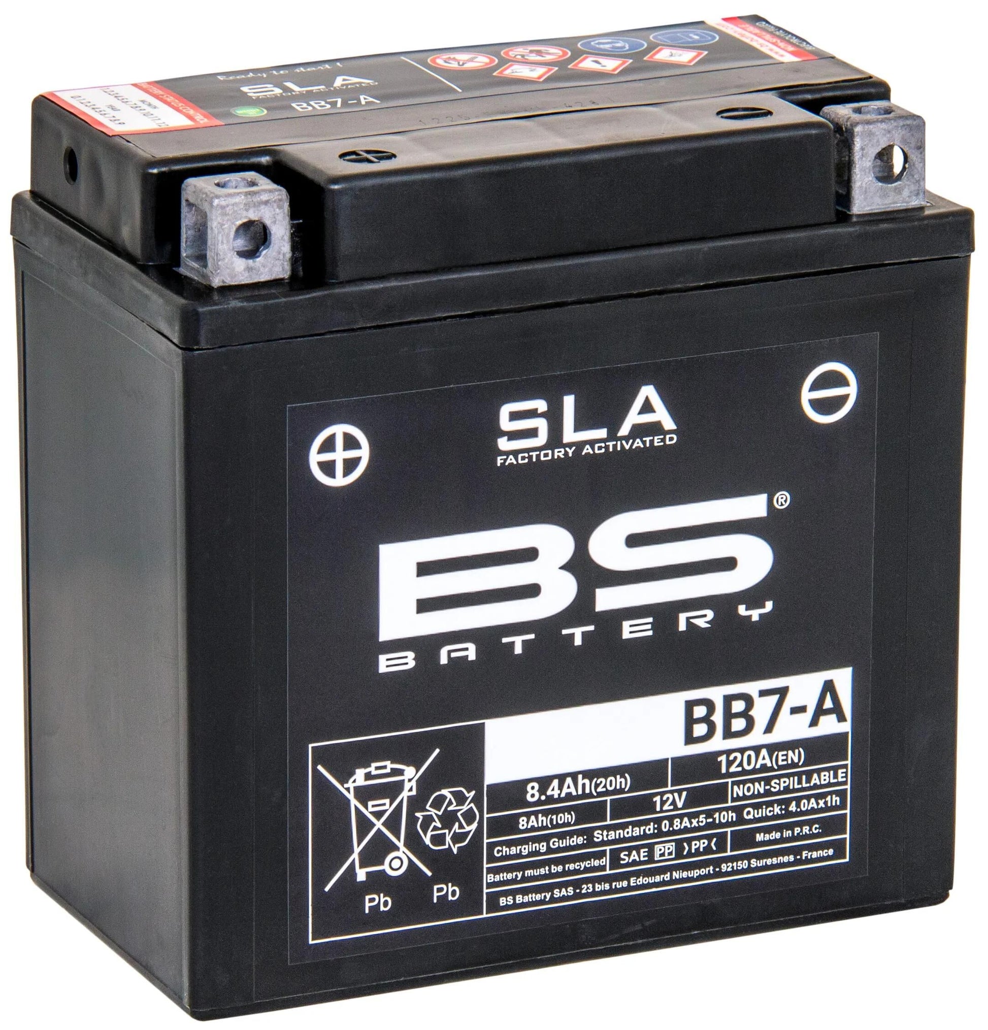 BS Batterie Batterie BB7-A BS SLA
