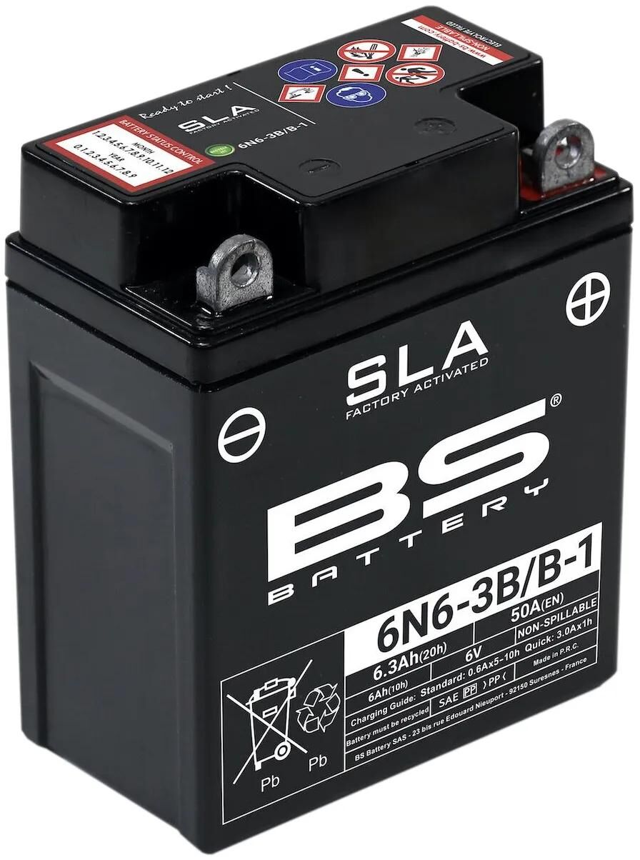 BS Batterie Batterie 6N6-3B B-1 BS SLA