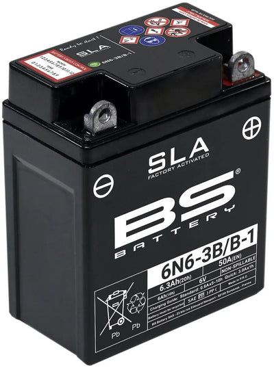 BS Batterie Batterie 6N6-3B B-1 BS SLA