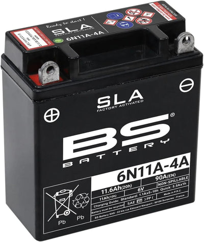 BS Batterie Batterie 6N11a-4a BS SLA