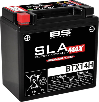 BS-Batterie Batterie BTX14H BS SLA-Max