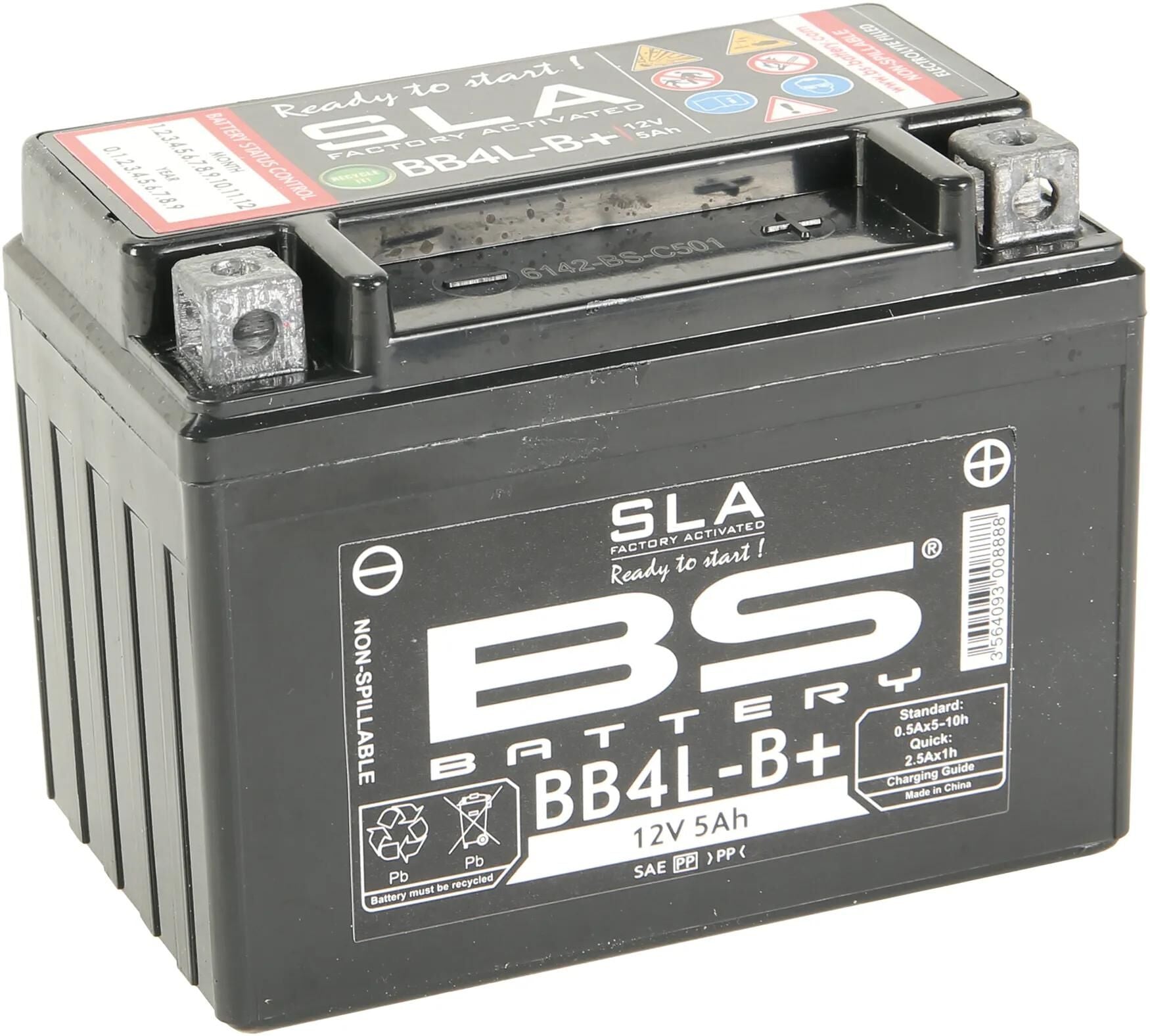 BS Batterie Batterie BB4L-B+ 5AH BS SLA