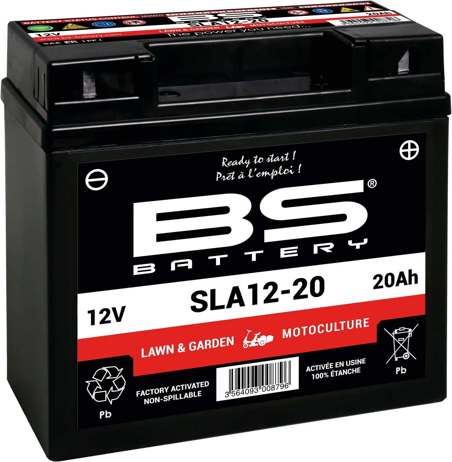 BS Batterie Batterie 12-20 BS SLA-Garten
