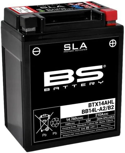 BS Batterie Batterie BB14L-A2 B2 BS SLA BTX14AHL