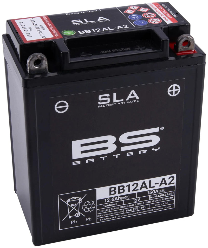 BS Batterie Batterie BB12Al-A2 BS SLA