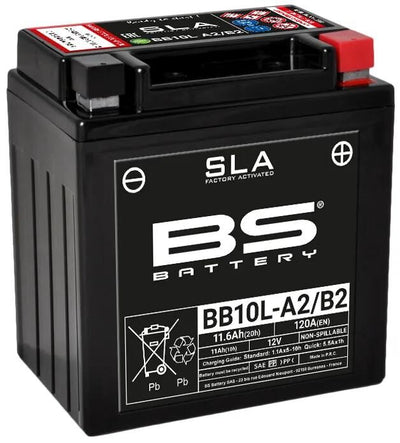 BS Batterie Batterie BB10L-A2 B2 BS SLA