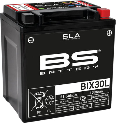 BS Batterie Batterie BIX30L BS SLA