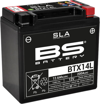 BS Batterie Batterie BTX14L BS SLA