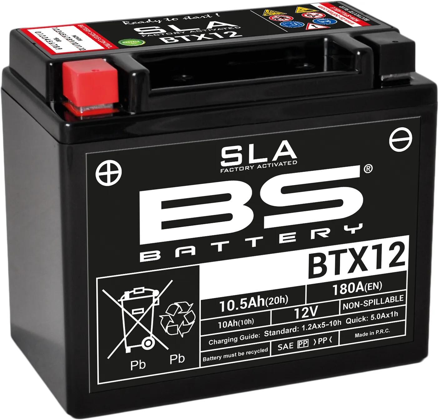 BS Batterie Batterie BTX12 BS SLA