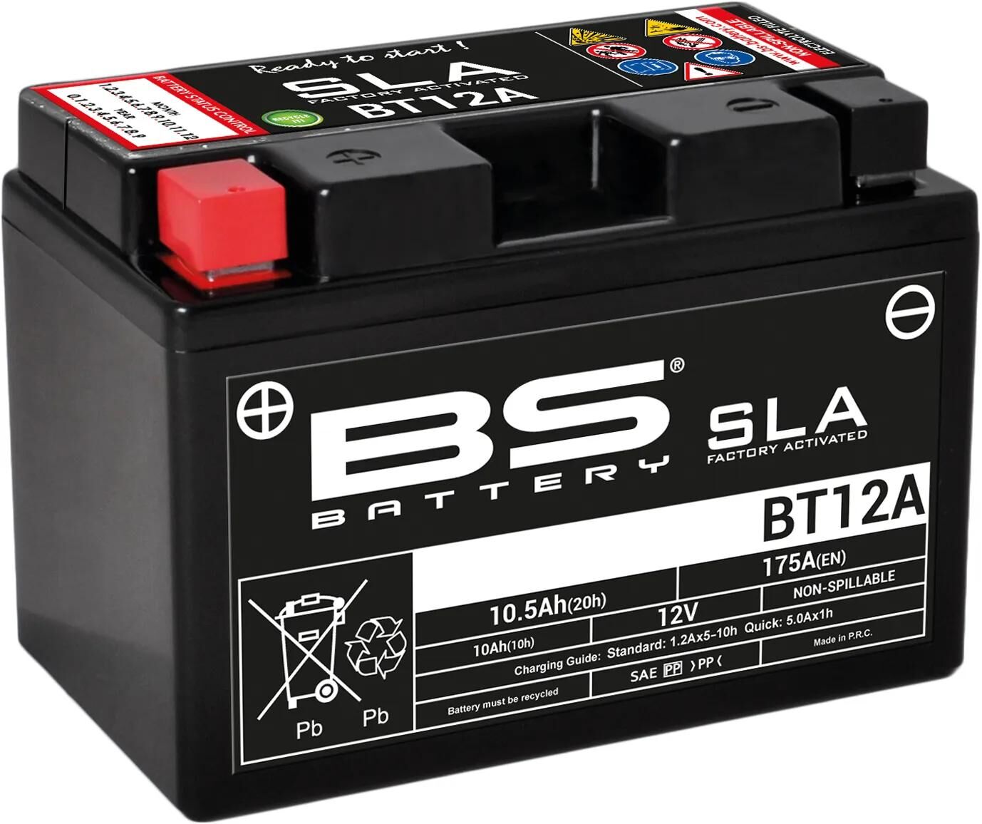 BS Batterie Batterie BT12A BS SLA