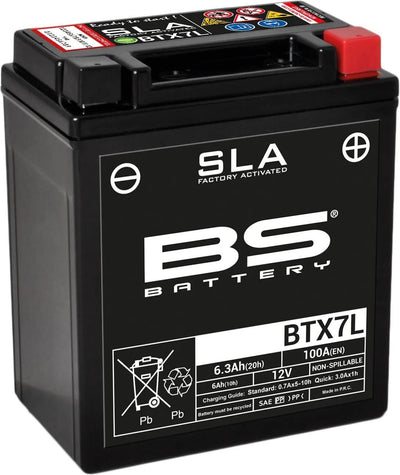 BS -Batterie BTX7L Batterie BS SLA