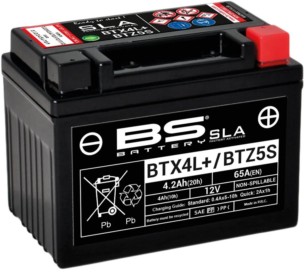BS Batterie Batterie BTX4L+ BTZ5S 4AH BS SLA