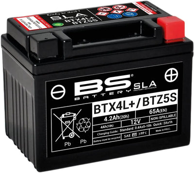 BS Batterie Batterie BTX4L+ BTZ5S 4AH BS SLA