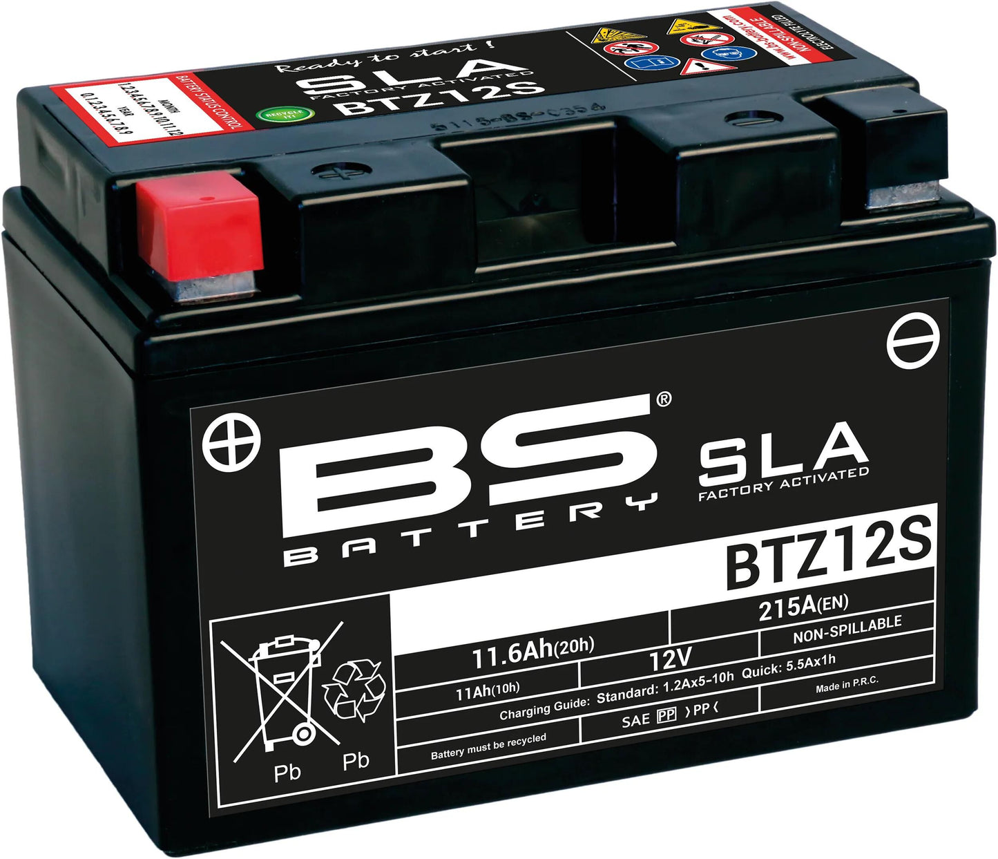 BS -Batterie Batterie BTZ12S BS SLA