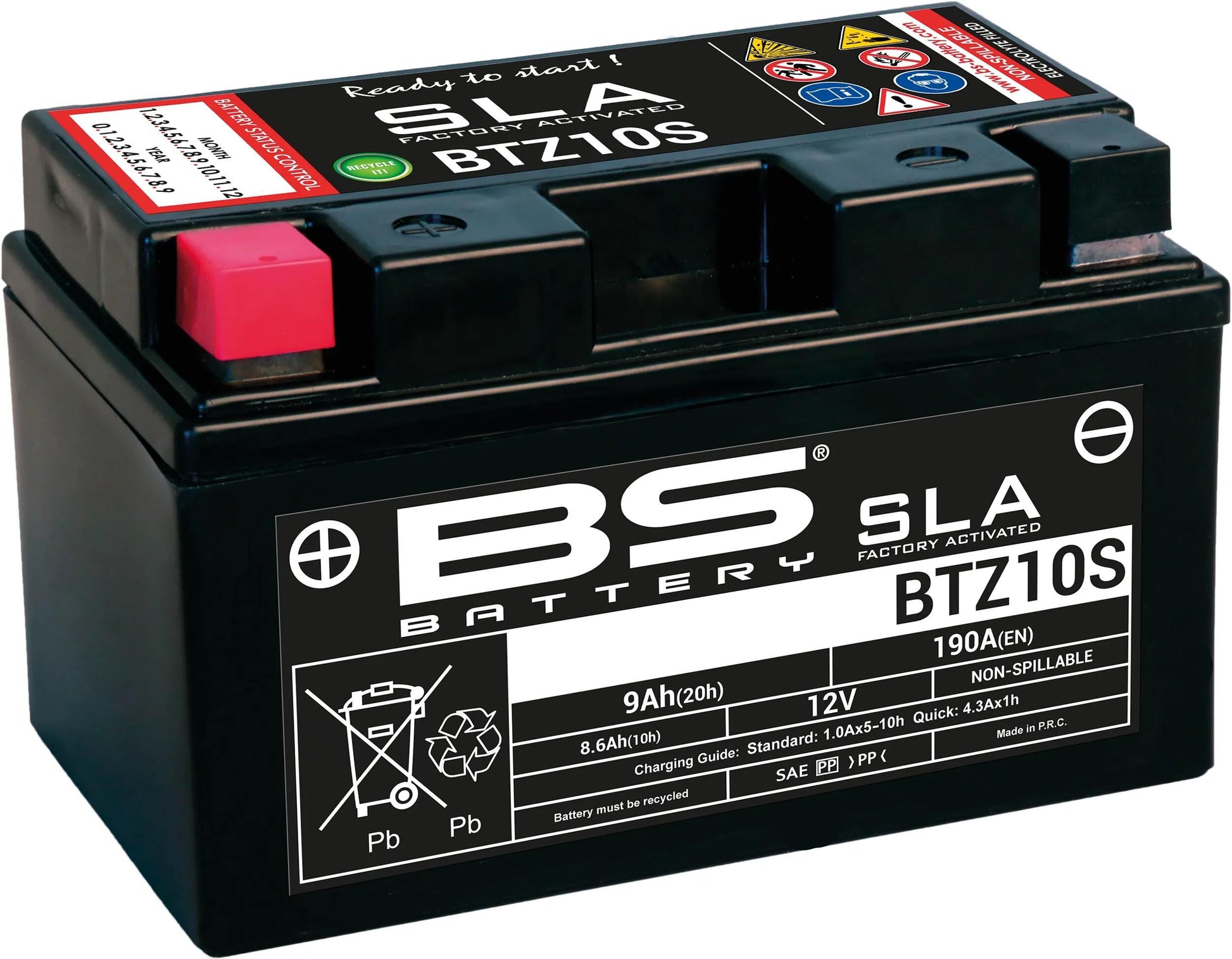 BS -Batterie Batterie BTZ10S BS SLA
