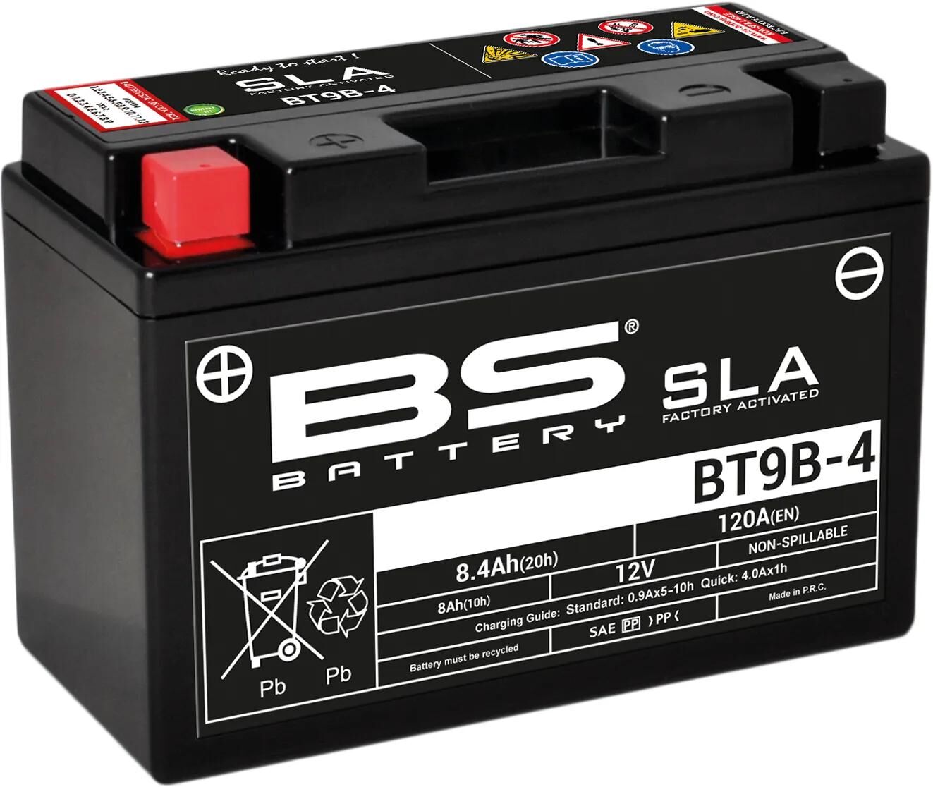 BS Batterie Batterie BT9B-4 BS SLA