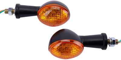 Spec-x Blinker Indi Mini Blinker oval schwarz pr.