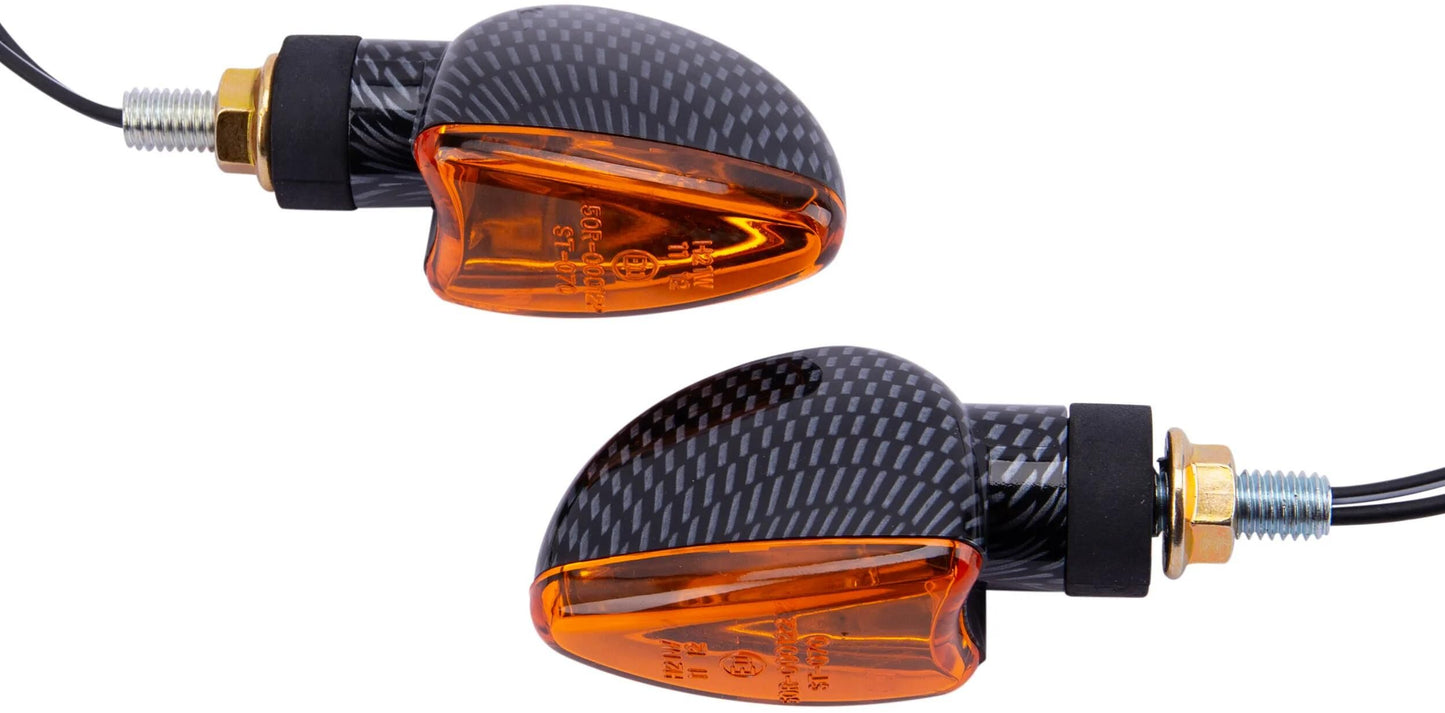 Spec-x-Blinker Arrow Mini-Blinker, 12 V, 21 W, Vergaseroptik, glatt