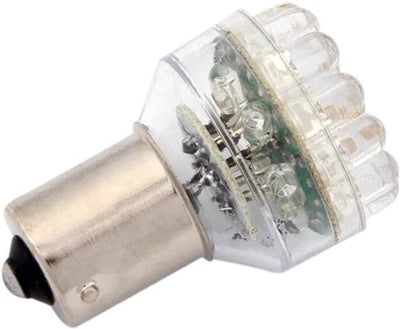 Spahn Kugellampe LED-Lampe 1156 wie 12V 21W gelb ba15s