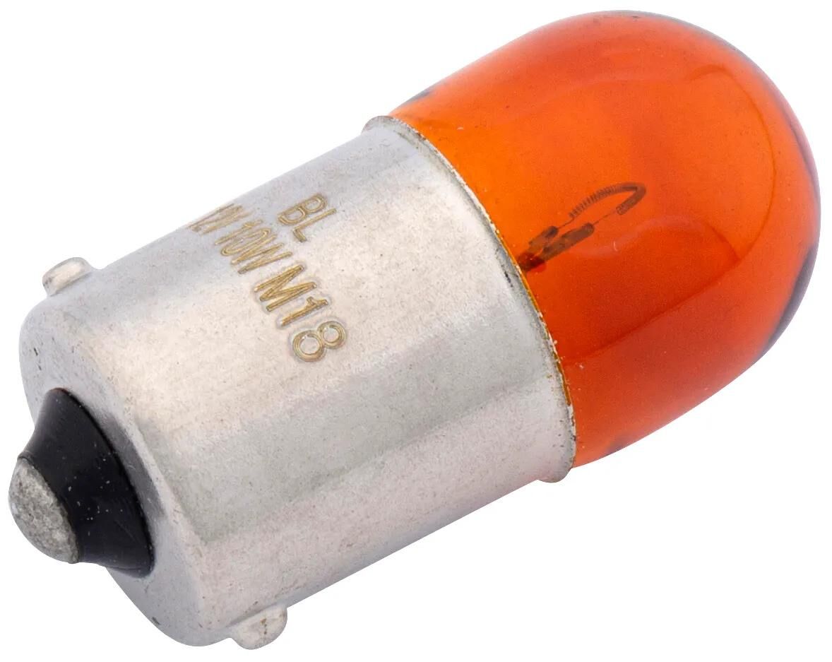 Spahn Kugellampe Glühbirne 12V 10W Gelb BA15S