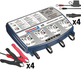 Tecmate Battery Ladegerät Optate3 Optate 3 Ladegerät 4er Bank - afbeelding 2