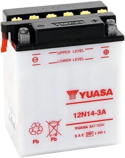 Yuasa Batterie 12N14-3a Standard ohne SP