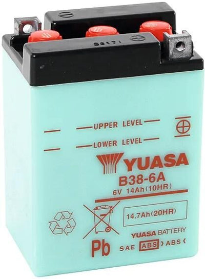 Yuasa Batterie B38-6A Standard ohne SP