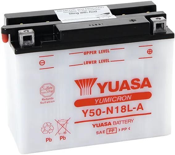 Yuasa Batterie Y50-N18L-A Standard ohne SP