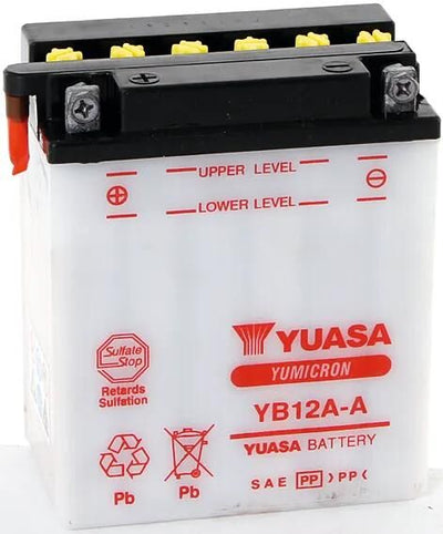 Yuasa Batterie YB12A-A Standard ohne SP