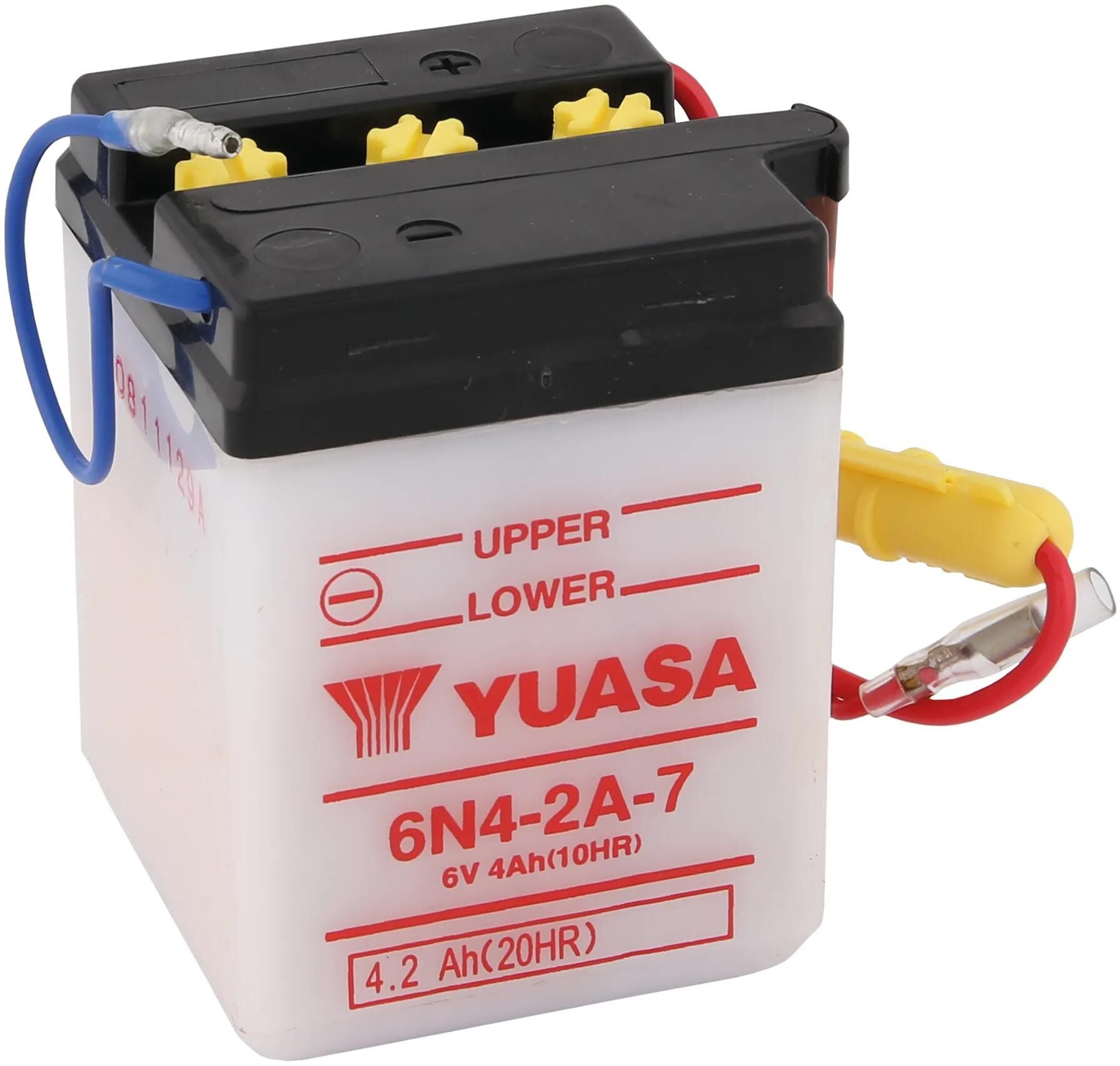 Yuasa Batterie 6N4-2A-7 Standard ohne SP
