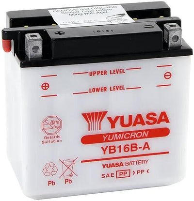 Yuasa Batterie YB16B-A Standard ohne SP