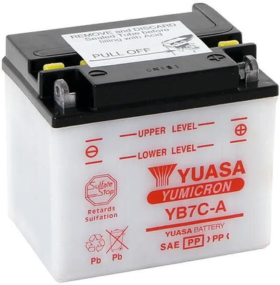 Yuasa Batterie YB7C-A Standard ohne SP