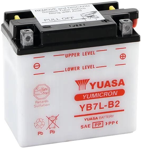 Yuasa Batterie YB7L-B2 Standard ohne SP