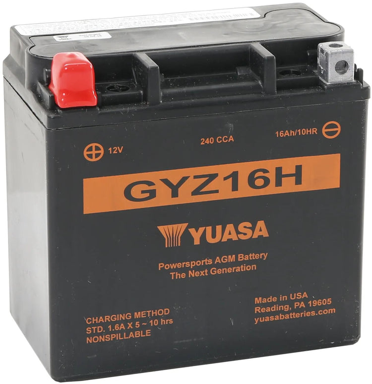 Yuasa -Batterie GYZ16H AGM