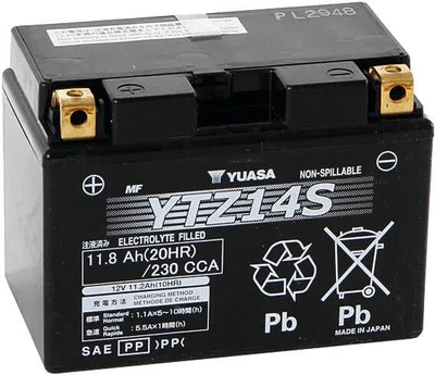 Yuasa Batterie YTZ14S.