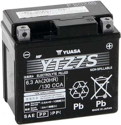 Yuasa Batterie YTZ7S