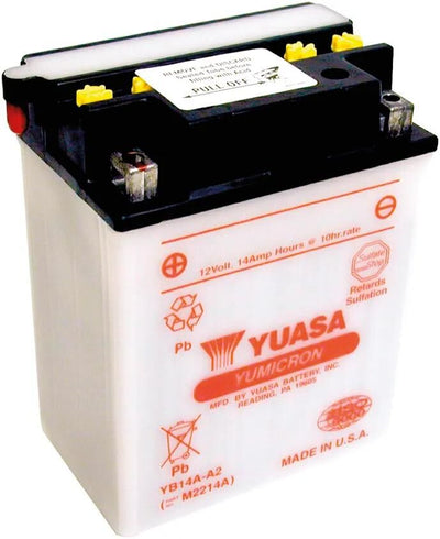 Yuasa Batterie YB14A-A2 Standard ohne SP