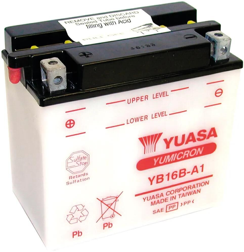 Yuasa Batterie YB16B-A1 Standard ohne SP