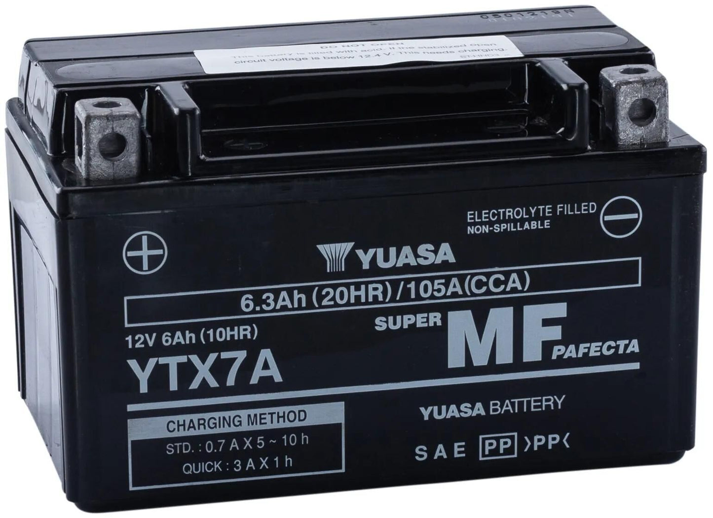 Yuasa Batterie YTX7A AGM