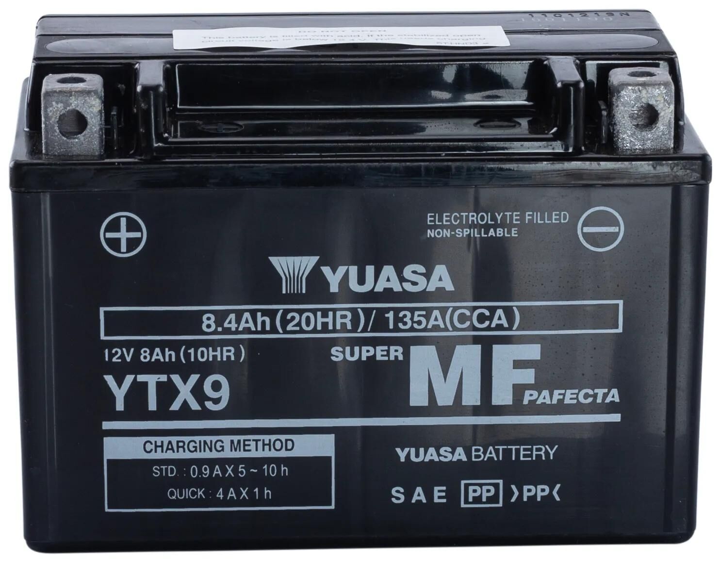 Yuasa Batterie YTX9 AGM
